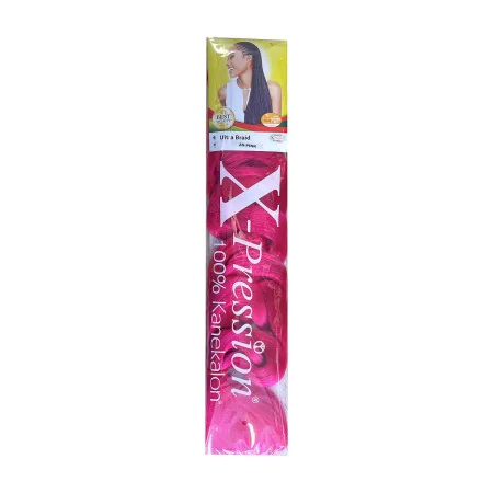 Extensões para o Cabelo X-Pression Pression As Cor de Rosa Sintético de X-Pression, Extensões de cabelo - Ref: S4260781, Preç...