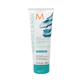 Hair Mask Moroccanoil Depositing Aqua marine 200 ml by Moroccanoil, Deep Conditioners & Treatments - Ref: S4260999, Price: 25...