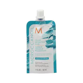 Hair Mask Moroccanoil Depositing Aqua marine 30 ml by Moroccanoil, Deep Conditioners & Treatments - Ref: S4261000, Price: 9,8...