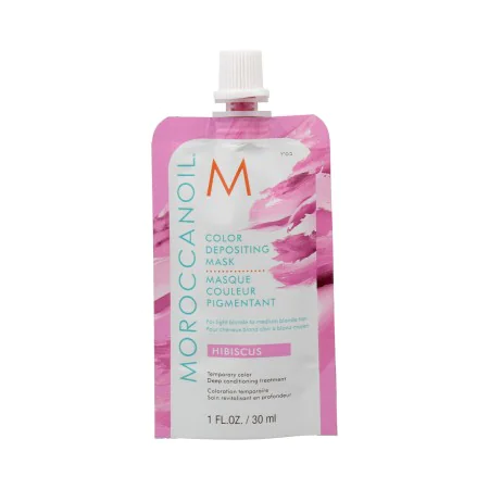 Hair Mask Moroccanoil Depositing Hibiscus 30 ml by Moroccanoil, Deep Conditioners & Treatments - Ref: S4261005, Price: 9,44 €...