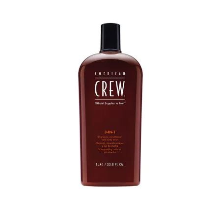 Shampoing, Après-Shampoing et Gel Douche American Crew 1 L de American Crew, Shampooing, après-shampooing et gel 3 en 1 - Réf...