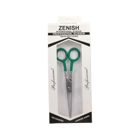 Hair scissors Zenish Professional 7" Green by Zenish, Hair scissors - Ref: S4261502, Price: 10,59 €, Discount: %