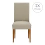 Chair Cover Eysa TROYA Light brown 50 x 55 x 50 cm 2 Units by Eysa, Dining Chair Slipcovers - Ref: D1607807, Price: 18,68 €, ...