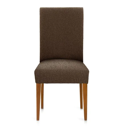 Chair Cover Eysa TROYA Brown 50 x 55 x 50 cm 2 Units by Eysa, Dining Chair Slipcovers - Ref: D1607810, Price: 18,66 €, Discou...