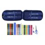 Backpack Pencil Case F.C. Barcelona Blue 12 x 23 x 5 cm (33 Pieces) by F.C. Barcelona, Pencil cases - Ref: S4300147, Price: 1...