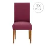 Housse de Chaise Eysa TROYA Bordeaux 50 x 55 x 50 cm 2 Unités de Eysa, Housses de chaise de salle à manger - Réf : D1607811, ...