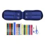 Backpack Pencil Case Atlético Madrid In blue Navy Blue 12 x 23 x 5 cm (33 Pieces) by Atlético Madrid, Pencil cases - Ref: S43...