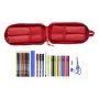 Backpack Pencil Case Sevilla Fútbol Club SAF411956747 Red 12 x 23 x 5 cm (33 Pieces) by Sevilla Fútbol Club, Pencil cases - R...