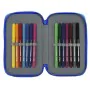 Plumier Doble Real Zaragoza Azul 12.5 x 19.5 x 4 cm (28 piezas) de Real Zaragoza, Estuches - Ref: S4300319, Precio: 11,24 €, ...