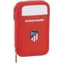 Estojo Duplo Atlético Madrid M854 Branco Vermelho 12.5 x 19.5 x 4 cm (28 Peças) de Atlético Madrid, Estojos - Ref: S4300448, ...