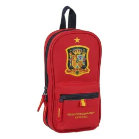 Rucksack mit Federtaschen RFEF M747 Rot 12 x 23 x 5 cm (33 Stücke) von Real Federación Española de Fútbol, Federmäppchen - Re...