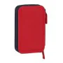 Astuccio Doppio RFEF M854 Rosso 12.5 x 19.5 x 4 cm (28 Pezzi) di Real Federación Española de Fútbol, Porta penne - Rif: S4300...