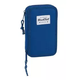 Plumier double BlackFit8 M854 Bleu foncé 12.5 x 19.5 x 4 cm (28 Pièces) de BlackFit8, Trousses - Réf : S4300527, Prix : 13,20...