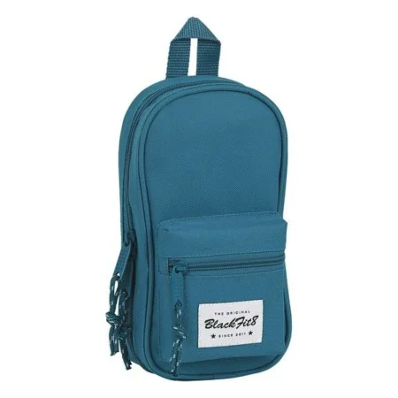 Mochila com Estojo BlackFit8 M747 Azul 12 x 23 x 5 cm (33 Peças) de BlackFit8, Estojos - Ref: S4300528, Preço: 17,96 €, Desco...