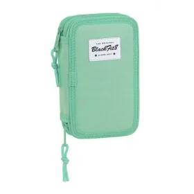 Plumier Doble BlackFit8 M854 Turquesa 12.5 x 19.5 x 4 cm (28 piezas) de BlackFit8, Estuches - Ref: S4300533, Precio: 13,20 €,...