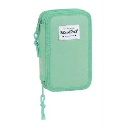 Plumier double BlackFit8 M854 Turquoise 12.5 x 19.5 x 4 cm (28 Pièces) de BlackFit8, Trousses - Réf : S4300533, Prix : 13,20 ...