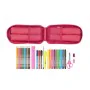 Backpack Pencil Case BlackFit8 M747 Pink 12 x 23 x 5 cm (33 Pieces) by BlackFit8, Pencil cases - Ref: S4300534, Price: 18,26 ...