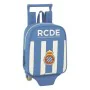 Mochila Escolar com Rodas 805 RCD Espanyol 611753280 Azul Branco de RCD Espanyol, Mochilas infantis - Ref: S4300916, Preço: 1...