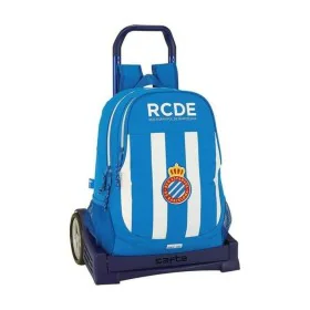 School Rucksack with Wheels Evolution RCD Espanyol by RCD Espanyol, Children's Backpacks - Ref: S4300922, Price: 45,06 €, Dis...