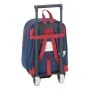 School Rucksack with Wheels 805 Levante U.D. 611820280 Blue Deep Red by Levante U.D., Children's Backpacks - Ref: S4300939, P...