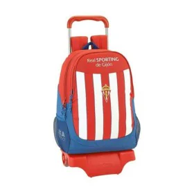 Mochila Escolar com Rodas 905 Real Sporting de Gijón de Real Sporting de Gijón, Mochilas infantis - Ref: S4300953, Preço: 29,...