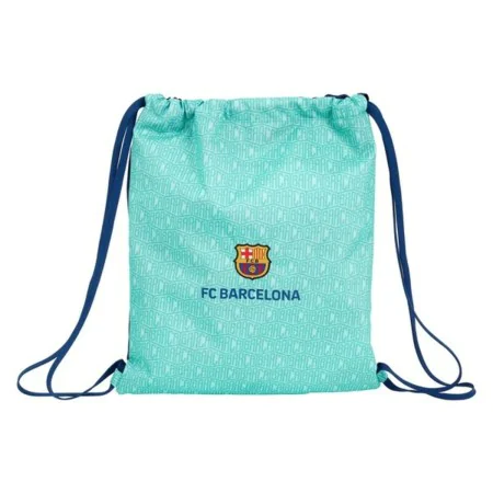 Saco Mochila com Cordas F.C. Barcelona Turquesa de F.C. Barcelona, Mochilas infantis - Ref: S4301048, Preço: 10,72 €, Descont...