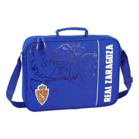 Cartera Escolar Real Zaragoza Azul (38 x 28 x 6 cm) de Real Zaragoza, Mochilas infantiles - Ref: S4301125, Precio: 10,97 €, D...