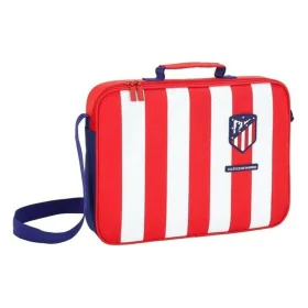 Cartera Escolar Atlético Madrid Rojo Azul Blanco (38 x 28 x 6 cm) de Atlético Madrid, Mochilas infantiles - Ref: S4301174, Pr...