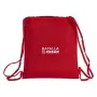 Rucksacktasche mit Bändern Real Sporting de Gijón Rot von Real Sporting de Gijón, Kinderrucksäcke - Ref: S4301205, Preis: 13,...