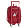 School Rucksack with Wheels 805 Real Sporting de Gijón 611972280 Red by Real Sporting de Gijón, Children's Backpacks - Ref: S...