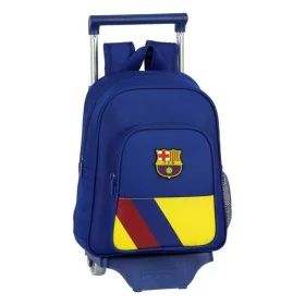 School Rucksack with Wheels 705 F.C. Barcelona (27 x 10 x 67 cm) by F.C. Barcelona, Children's Backpacks - Ref: S4301385, Pri...