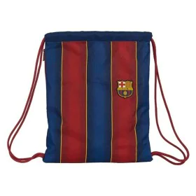 Saco Mochila com Cordas F.C. Barcelona Grená Azul Marinho de F.C. Barcelona, Mochilas infantis - Ref: S4301439, Preço: 10,24 ...