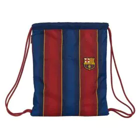 Rucksacktasche mit Bändern F.C. Barcelona Granatrot Marineblau von F.C. Barcelona, Kinderrucksäcke - Ref: S4301439, Preis: 10...