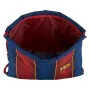 Sac à dos serré par des ficelles F.C. Barcelona Bordeaux Blue marine de F.C. Barcelona, Sacs à dos enfant - Réf : S4301439, P...