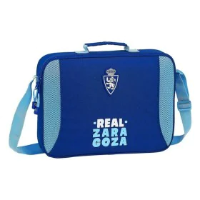 School Satchel Real Zaragoza Blue Light Blue (38 x 28 x 6 cm) by Real Zaragoza, Children's Backpacks - Ref: S4301526, Price: ...