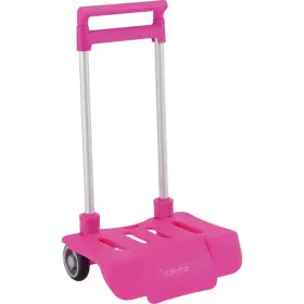 Folding Backpack Trolley Safta Fuchsia 30 x 85 x 23 cm by Safta, Children's Backpacks - Ref: S4302214, Price: 17,52 €, Discou...