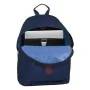 Laptop Backpack F.C. Barcelona 14,1'' Navy Blue 31 x 41 x 16 cm by F.C. Barcelona, Bags and covers for laptops and netbooks -...