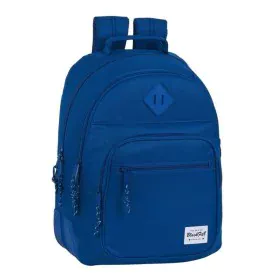 School Bag BlackFit8 Oxford Dark blue (32 x 42 x 15 cm) by BlackFit8, Children's Backpacks - Ref: S4302516, Price: 28,17 €, D...