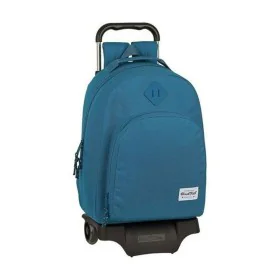 Mochila Escolar com Rodas 905 BlackFit8 M313G Azul 32 x 42 x 15 cm de BlackFit8, Mochilas infantis - Ref: S4302521, Preço: 33...