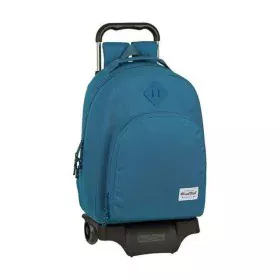 Mochila Escolar com Rodas 905 BlackFit8 M313G Azul 32 x 42 x 15 cm de BlackFit8, Mochilas infantis - Ref: S4302521, Preço: 33...