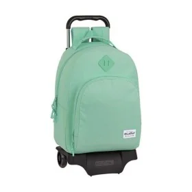 School Rucksack with Wheels 905 BlackFit8 M313G Turquoise (32 x 42 x 15 cm) by BlackFit8, Children's Backpacks - Ref: S430252...