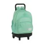 School Rucksack with Wheels Compact BlackFit8 M918 Turquoise 33 X 45 X 22 cm by BlackFit8, Children's Backpacks - Ref: S43025...