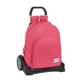 School Rucksack with Wheels Evolution BlackFit8 M860A Pink (32 x 42 x 15 cm) by BlackFit8, Children's Backpacks - Ref: S43025...