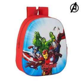 Sac à dos enfant 3D The Avengers Rouge de The Avengers, Sacs à dos enfant - Réf : S4302573, Prix : 8,66 €, Remise : %