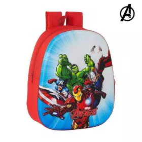 Zaino per Bambini 3D The Avengers Rosso di The Avengers, Zainetti per bambini - Rif: S4302573, Prezzo: 7,20 €, Sconto: %