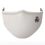 Masque en tissu hygiénique réutilisable Real Madrid C.F. SF430915 Blanc de Real Madrid C.F., Produits jetables - Réf : S43036...