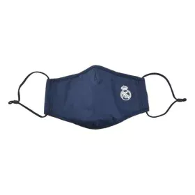 Masque en tissu hygiénique réutilisable Real Madrid C.F. Bleu de Real Madrid C.F., Produits jetables - Réf : S4303693, Prix :...