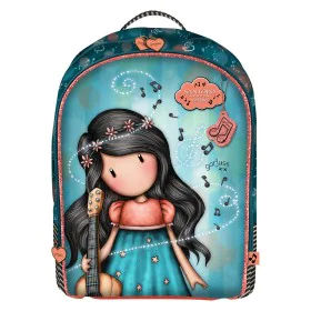 School Bag This One's for You Gorjuss M572A Turquoise (32 x 45 x 13.5 cm) by Gorjuss, Children's Backpacks - Ref: S4304076, P...