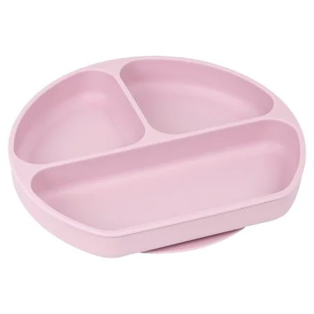 Silicone dish with suction cup Safta M923 Silicone Suction cup Pink (20,5 x 2,5 x 18 cm) by Safta, Dishes - Ref: S4304191, Pr...