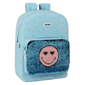 Zaino Scuola Smiley M754 Azzurro 32 x 43 x 14 cm di Smiley, Zainetti per bambini - Rif: S4304559, Prezzo: 18,09 €, Sconto: %